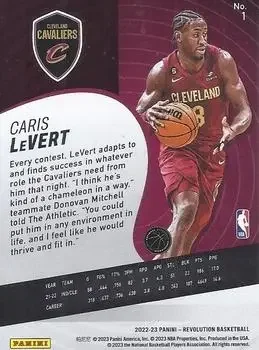 Back of Caris LeVert