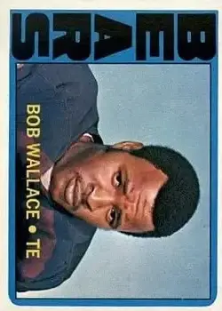 1972 Topps #320 - Bob Wallace - Chicago Bears - Front