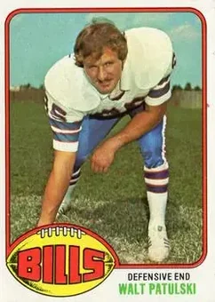 1976 Topps #358 - Walt Patulski - Buffalo Bills