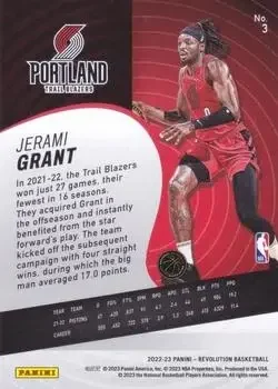 Back of Jerami Grant