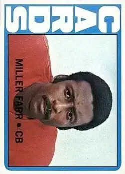 1972 Topps #327 - Miller Farr - St. Louis Cardinals - Front