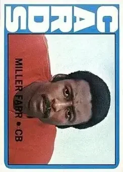 1972 Topps #327 - Miller Farr - St. Louis Cardinals