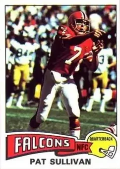 1975 Topps #358 - Pat Sullivan - Atlanta Falcons