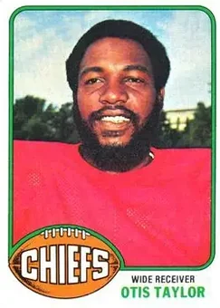 1976 Topps #362 - Otis Taylor - Kansas City Chiefs