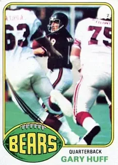1976 Topps #364 - Gary Huff - Chicago Bears