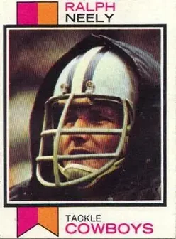 1973 Topps #321 - Ralph Neely - Dallas Cowboys