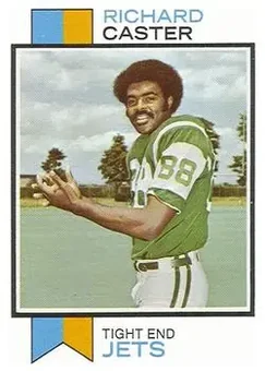 1973 Topps #323 - Richard Caster - New York Jets