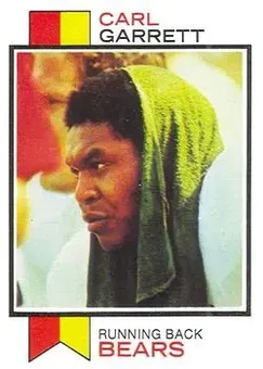 1973 Topps #326 - Carl Garrett - Chicago Bears