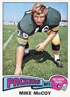 1975 Topps #362 - Mike McCoy - Green Bay Packers