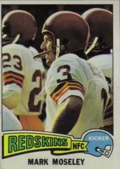 1975 Topps #364 - Mark Moseley - Washington Redskins