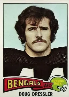 1975 Topps #366 - Doug Dressler - Cincinnati Bengals
