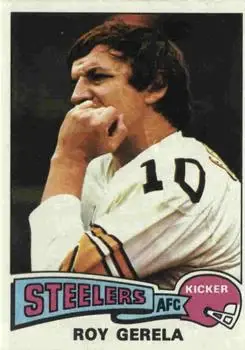 1975 Topps #370 - Roy Gerela - Pittsburgh Steelers