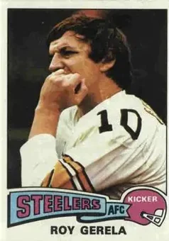 1975 Topps #370 - Roy Gerela - Pittsburgh Steelers 1975 Topps #370 - Roy Gerela - Pittsburgh Steelers