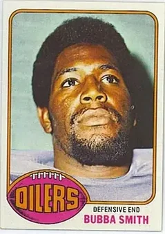 1976 Topps #377 - Bubba Smith - Houston Oilers 1976 Topps #377 - Bubba Smith - Houston Oilers