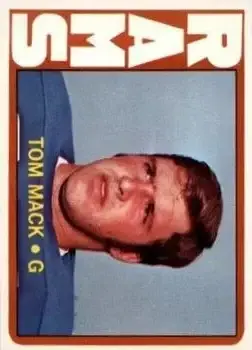 1972 Topps #337 - Tom Mack - Los Angeles Rams