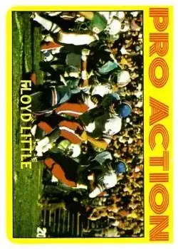 1972 Topps #339 - Floyd Little - Denver Broncos - Front
