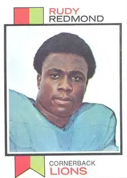 1973 Topps #331 - Rudy Redmond - Detroit Lions - Front
