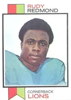 1973 Topps #331 - Rudy Redmond - Detroit Lions