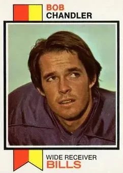 1973 Topps #336 - Bob Chandler - Buffalo Bills