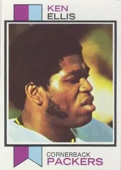 1973 Topps #340 - Ken Ellis - Green Bay Packers 1973 Topps #340 - Ken Ellis - Green Bay Packers