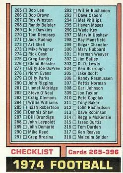 1974 Topps #391 - Card #391 - Front 1974 Topps #391 - Card #391 - Front