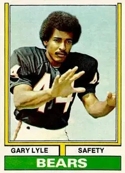 1974 Topps #393 - Garry Lyle - Chicago Bears 1974 Topps #393 - Garry Lyle - Chicago Bears