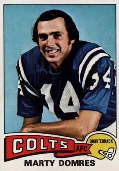 1975 Topps #388 - Marty Domres - Baltimore Colts