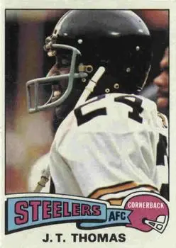 1975 Topps #397 - J.T. Thomas - Pittsburgh Steelers