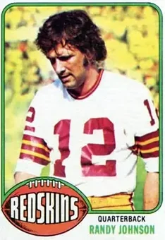1976 Topps #389 - Randy Johnson - Washington Redskins