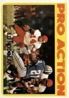 1972 Topps #349 - Ed Podolak - Kansas City Chiefs