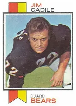 1973 Topps #353 - Jim Cadile - Chicago Bears