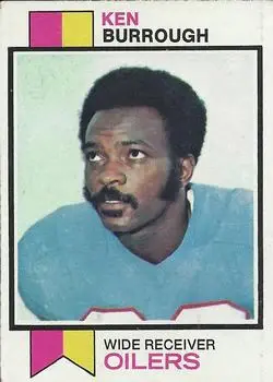 1973 Topps #354 - Ken Burrough - Houston Oilers