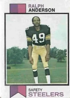 1973 Topps #357 - Ralph Anderson - Pittsburgh Steelers