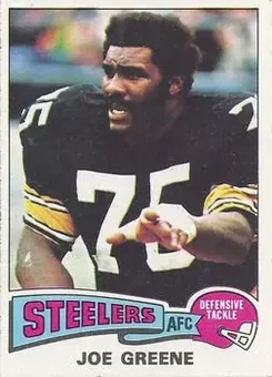 1975 Topps #425 - Joe Greene - Pittsburgh Steelers