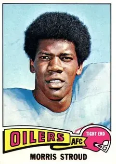 1975 Topps #426 - Morris Stroud - Houston Oilers