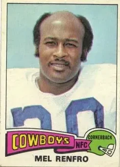 1975 Topps #428 - Mel Renfro - Dallas Cowboys 1975 Topps #428 - Mel Renfro - Dallas Cowboys