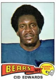 1975 Topps #429 - Cid Edwards - Chicago Bears