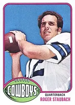 1976 Topps #395 - Roger Staubach - Dallas Cowboys