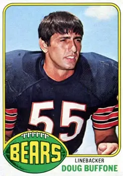 1976 Topps #396 - Doug Buffone - Chicago Bears