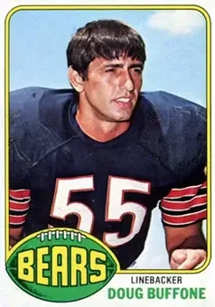 1976 Topps #396 - Doug Buffone - Chicago Bears