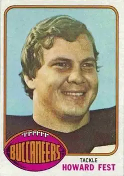 1976 Topps #397 - Howard Fest - Tampa Bay Buccaneers