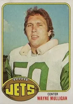 1976 Topps #398 - Wayne Mulligan - New York Jets 1976 Topps #398 - Wayne Mulligan - New York Jets