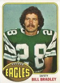 1976 Topps #399 - Bill Bradley - Philadelphia Eagles - Front
