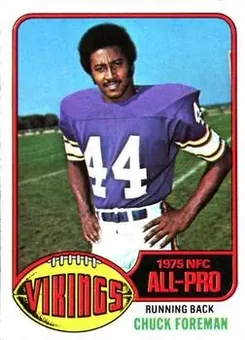 1976 Topps #400 - Chuck Foreman - Minnesota Vikings 1976 Topps #400 - Chuck Foreman - Minnesota Vikings