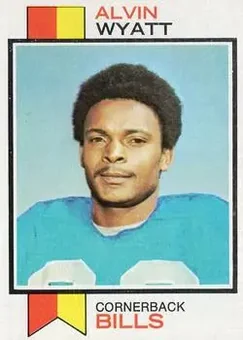 1973 Topps #362 - Alvin Wyatt - Buffalo Bills
