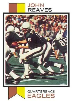 1973 Topps #372 - John Reaves - Philadelphia Eagles