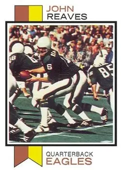 1973 Topps #372 - John Reaves - Philadelphia Eagles