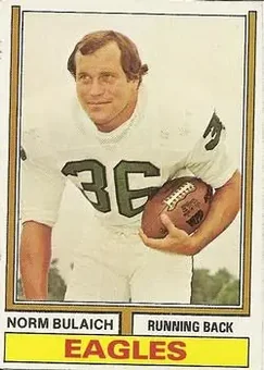 1974 Topps #405 - Norm Bulaich - Philadelphia Eagles