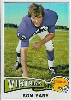 1975 Topps #433 - Ron Yary - Minnesota Vikings