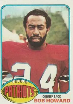 1976 Topps #402 - Bob Howard - New England Patriots